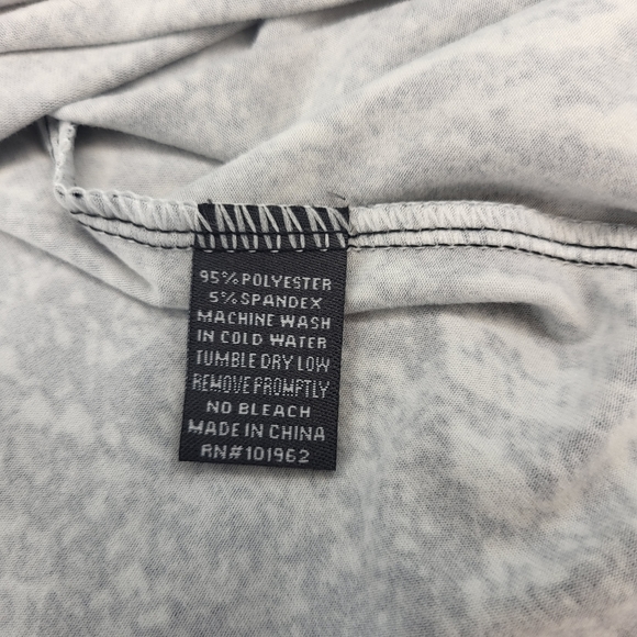 Once & Again NYC Collection Women's Blouse, Black & White, Large - Picture 4 of 7